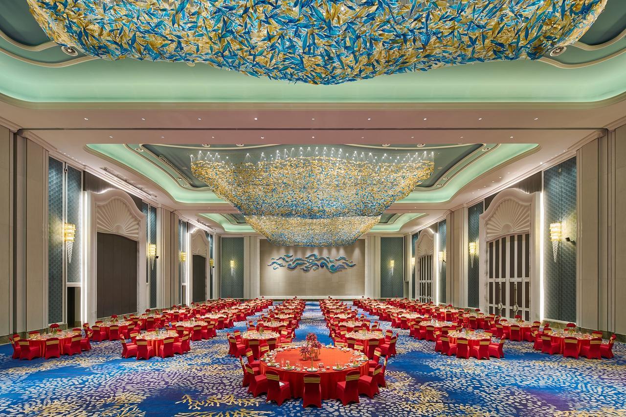 ホテル Wanda Vista Qingdao Movie Metropolis エクステリア 写真